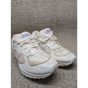 Vintage Nike Women’s 8.5 Shoes 103007 White Purple Low Top Lace Up Sneakers
